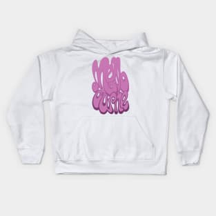 Melbourne - Spring Crocus Pink Kids Hoodie